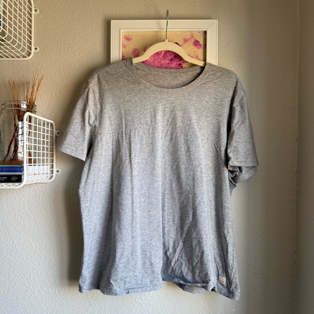 Vuori Feather T-Shirt Heather Grey L